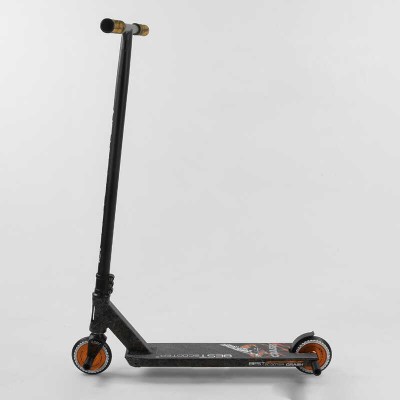 Самокат трюковий 65640 Best Scooter (4) "CRASH" HIC-система, ПЕГІ, алюмінієвий диск та дека, колеса 110мм PU, ширина керма - 57 см, в коробці
