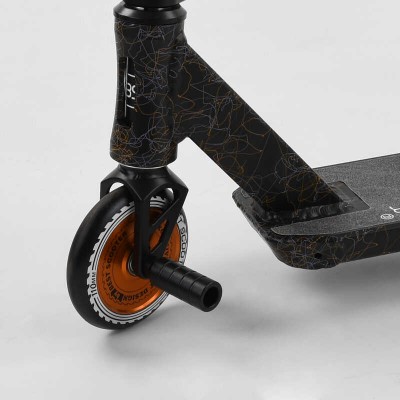 Самокат трюковий 65640 Best Scooter (4) "CRASH" HIC-система, ПЕГІ, алюмінієвий диск та дека, колеса 110мм PU, ширина керма - 57 см, в коробці