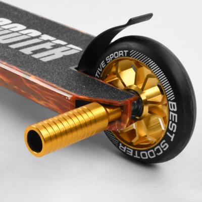 Самокат трюковий Best Scooter BS-77225 (4) HIC-система, ПЕГІ, алюмінієвий диск та дека з ПРИНТОМ, колеса PU, d=110мм, ширина керма - 60 см, в коробці Самокат трюковий Best Scooter BS-77225 (4) HIC-система, ПЕГІ, алюмінієвий диск та дека з ПРИНТОМ, колеса PU, d=110мм, ширина керма - 60 см, в коробці