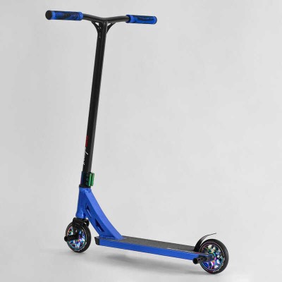 Самокат трюковий N-12740 "Best Scooter" (2) "Freestyle", HIC-система, ПЕГІ, алюмінієвий диск та дека, колеса PU, d=120мм, ширина керма 58 см