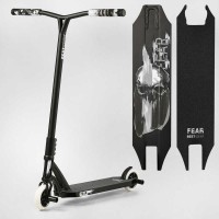 Самокат трюковий МТ-30377 Best Scooter (4) "FEAR", SCS-система, ПЕГІ, алюмінієвий диск та дека, колеса PU, d=115мм, ширина керма 58 см
