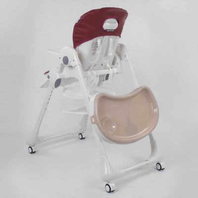 Стульчик для кормления Toti W-22019 (1) мягкий PU, мягкий вкладыш, 4 колеса, съемный столик, в коробке Стульчик для кормления Toti W-22019 (1) мягкий PU, мягкий вкладыш, 4 колеса, съемный столик, в коробке