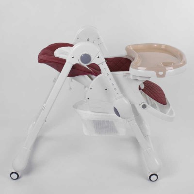 Стульчик для кормления Toti W-22019 (1) мягкий PU, мягкий вкладыш, 4 колеса, съемный столик, в коробке Стульчик для кормления Toti W-22019 (1) мягкий PU, мягкий вкладыш, 4 колеса, съемный столик, в коробке