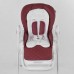 Стульчик для кормления Toti W-22019 (1) мягкий PU, мягкий вкладыш, 4 колеса, съемный столик, в коробке Стульчик для кормления Toti W-22019 (1) мягкий PU, мягкий вкладыш, 4 колеса, съемный столик, в коробке