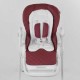 Стульчик для кормления Toti W-22019 (1) мягкий PU, мягкий вкладыш, 4 колеса, съемный столик, в коробке