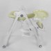 Стульчик для кормления Toti W-56077 (1) мягкий PU, мягкий вкладыш, 4 колеса, съемный столик, в коробке