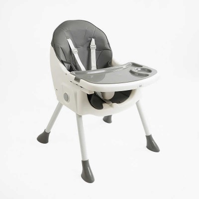 Стульчик для кормления Toti FR- 14020 (1) стальная конструкция, материал ткани PU, съемный столик, опускная спинка, 4 колеса, в коробке