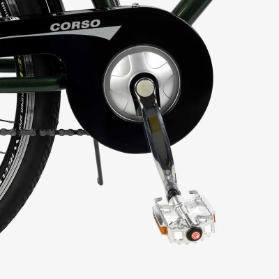 Велосипед городской Corso "Liner" LN-28081 (1) односкоростной, стальная рама 19'', багажник