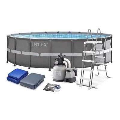 Intex ПОШКОДЖЕНЕ ПАКУВАННЯ Бассейн каркасный 26326 NP (1) 488 x 122 см (4 500 л/ч, насос 220V, лестница, тент, подстилка) Intex ПОШКОДЖЕНЕ ПАКУВАННЯ Бассейн каркасный 26326 NP (1) 488 x 122 см (4 500 л/ч, насос 220V, лестница, тент, подстилка)