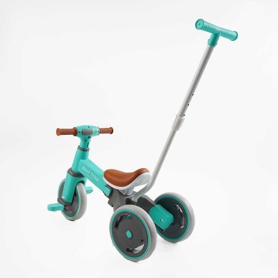 Велосипед 3-х кол. Best Trike LB-10360 (1) матеріал рами нейлон, колеса передні 10``, задні 8``, батьківська ручка, в коробці Велосипед 3-х кол. Best Trike LB-10360 (1) матеріал рами нейлон, колеса передні 10``, задні 8``, батьківська ручка, в коробці