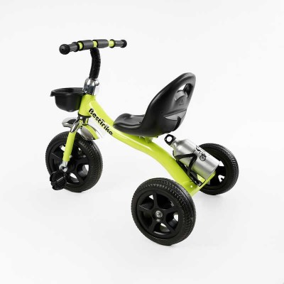 Велосипед 3-х колісний BS-11823 "Best Trike" (1) сталева рама, колеса EVA, переднє d=10’’, заднє d=8’’, кошик, бутилочка, в коробці Велосипед 3-х колісний BS-11823 "Best Trike" (1) сталева рама, колеса EVA, переднє d=10’’, заднє d=8’’, кошик, бутилочка, в коробці