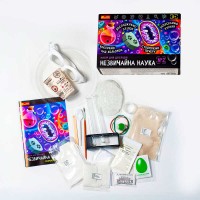гр Набір для дослідів "Незвичайна наука №2" 10114156У (17) "Ранок", 4 досліди, в коробці гр Набір для дослідів "Незвичайна наука №2" 10114156У (17) "Ранок", 4 досліди, в коробці