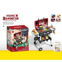 Гриль WD 503 B (8) підсвічування, звуки, парогенерація, продукти, посуд, від батарейок, працює від "розпалювача", в коробці