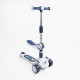 Самокат 5в1 "Skyper" GH-51784 (4) колеса PU125х40мм зі світлом, укр озвучування та підсвічування платформи,с ДОП. КОЛЕСАМИ, захисний бампер, в коробці