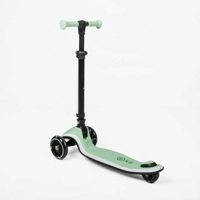 Самокат триколісний "Kick`n`roll" X2P-002 (4) колеса PU 125х35мм зі світлом, підсвічування керма та платформи, кермо складне, в коробці Самокат триколісний "Kick`n`roll" X2P-002 (4) колеса PU 125х35мм зі світлом, підсвічування керма та платформи, кермо складне, в коробці