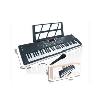 Синтезатор R 674 (10) 61 клавіша, демо мелодії, 16 тонів, 10 ритмів, запис/відтворення мелодій, функція навчання, мікрофон, пюпітр, від мережі/батарейок, регулювання гучності, в коробці