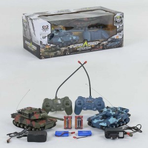Танковий бій 333 - ТК 11 (24) радіоуправління, акумулятор 3.6V, світло, звук, в коробці