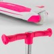 Самокат трехколесный Best Scooter JS-41008/63204 (4) с сидением, алюминиевый руль, 3 колеса PU со светом, d=12 см