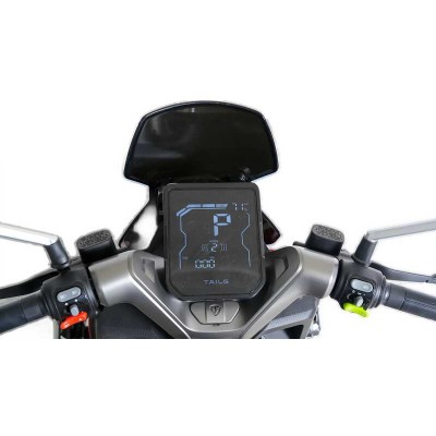 Електричний мопед Tailg F73L / LT-225 (1) + ЗАХИСНИЙ БАМПЕР, двигун 2999W, акумулятор літій-залізо-фосфатний 72V/45Ah, колеса 12’’, в коробці