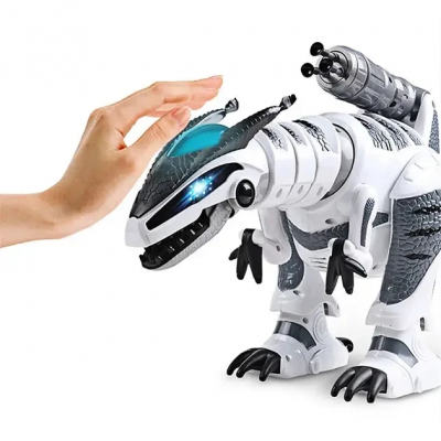 Динозавр на радиоуправлении (ходит, танцует, стреляет стрелами) Limo Toy M 5474