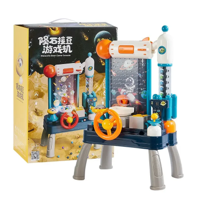 Автотренажер дитячий з кермом "Космос" (музика та світло на батарейках, рухомі деталі) ZZ1439B