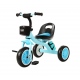 Трехколесный детский велосипед с педалями голубой Turbo Trike (M 3197-4)