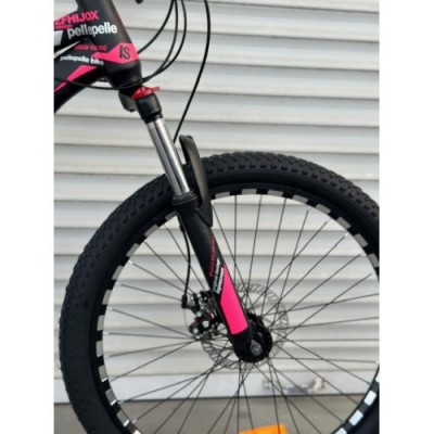 Спортивний жіночий велосипед 24 дюйми TopRider 611 рама сталева 14 дюймів Shimano 21 швидкість рожевий Спортивний жіночий велосипед 24 дюйми TopRider 611 рама сталева 14 дюймів Shimano 21 швидкість рожевий
