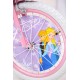 Дитячий двоколісний велосипед у стилі Frozen (Холодне серце) з сидінням для ляльки та кошиком (princes -20)