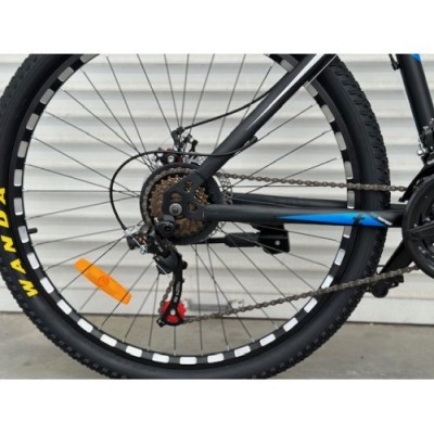 Спортивний велосипед 26 дюймів TopRider 611 стальна рама 17 дюймів Shimano 21 швидкість синій Спортивний велосипед 26 дюймів TopRider 611 стальна рама 17 дюймів Shimano 21 швидкість синій
