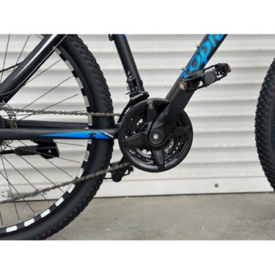 Спортивний велосипед 26 дюймів TopRider 611 стальна рама 17 дюймів Shimano 21 швидкість синій Спортивний велосипед 26 дюймів TopRider 611 стальна рама 17 дюймів Shimano 21 швидкість синій