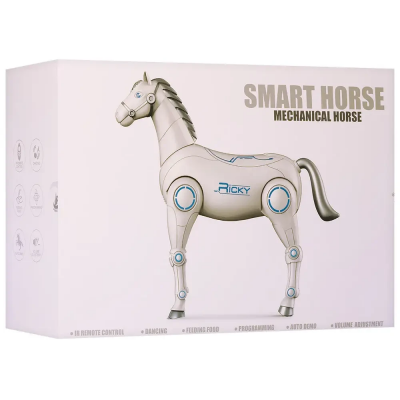 Інтерактивна конячка Рік (на пульті, музика, ходить, танцює, рухає головою та хвостом, програмується) (271