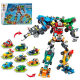 Конструктор для мальчиков Робот-трансформер 8в1 "Racing Mecha" 700 деталей (633065 ) Конструктор для мальчиков Робот-трансформер 8в1 "Racing Mecha" 700 деталей (633065 )