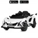 Электромобиль детский одноместный спорткар 4 мотора 45W аккумулятор 12V10AH белый (M 5813EBLR-1)