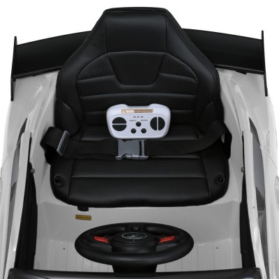 Электромобиль детский одноместный машина Форд Мустанг 2 мотора 35W аккумулятор 12V7AH белый (M 5778EBLR-1)