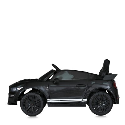 Электромобиль детский одноместный машина Форд Мустанг 2 мотора 35W аккумулятор 12V7AH черный (M 5778EBLR-2)