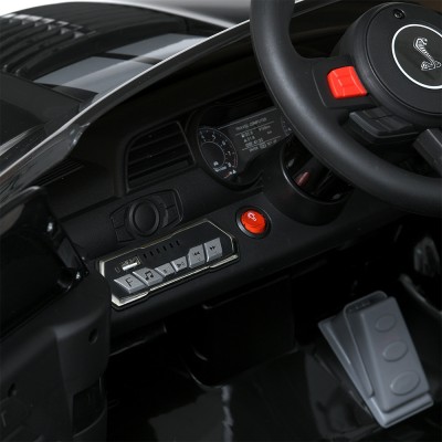 Электромобиль детский одноместный машина Форд Мустанг 2 мотора 35W аккумулятор 12V7AH черный (M 5778EBLR-2)