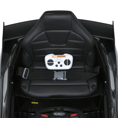 Электромобиль детский одноместный машина Форд Мустанг 2 мотора 35W аккумулятор 12V7AH черный (M 5778EBLR-2)