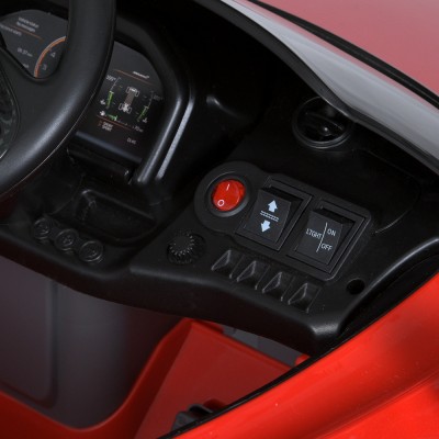 Електромобіль дитячий одномісний спорткар McLaren 4 мотора 25W акумулятор 12V9AH червоний (M 5726EBLR-3)