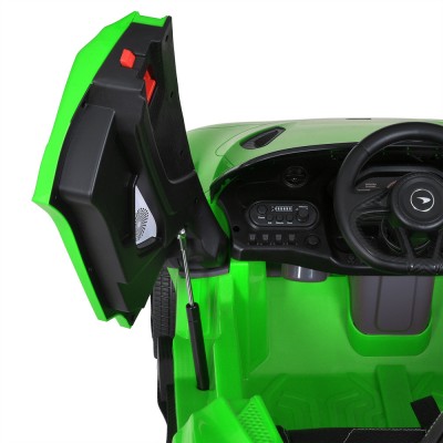 Электромобиль детский одноместный спорткар McLaren 4 мотора 25W аккумулятор 12V9AH зеленый (M 5726EBLR-5)