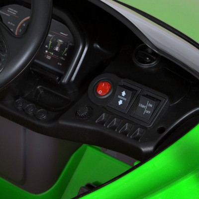 Электромобиль детский одноместный спорткар McLaren 4 мотора 25W аккумулятор 12V9AH зеленый (M 5726EBLR-5)