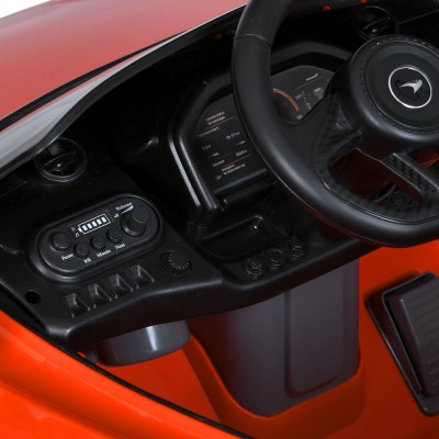 Электромобиль детский одноместный спорткар McLaren 4 мотора 25W аккумулятор 12V9AH оранжевый (M 5726EBLR-7) Электромобиль детский одноместный спорткар McLaren 4 мотора 25W аккумулятор 12V9AH оранжевый (M 5726EBLR-7)