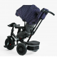 Детский трехколесный велосипед-коляска с родительской ручкой с фарой BestTrike "Perfetto" (8066 / 511-36)