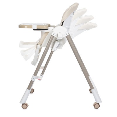 Дитячий стільчик для годування 2в1 із захитуванням (M 5897 Beige) Дитячий стільчик для годування 2в1 із захитуванням (M 5897 Beige)