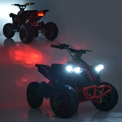 Детский электро-квадроцикл (скорость до 26.5 км/ч надувные колеса) (HB-EATV1000Q-7ST V2)