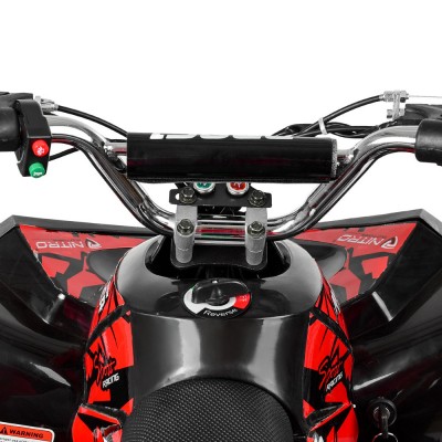 Дитячий електро-квадроцикл (швидкість до 26.5 км/год надувні колеса) (HB-EATV1000Q-2ST V2)