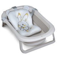 Детская складная пластиковая ванночка для малыша на ножках El Camino Plus Cool Gray (ME1151) Детская складная пластиковая ванночка для малыша на ножках El Camino Plus Cool Gray (ME1151)