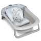 Дитяча складна пластикова ванночка для малюка на ніжках El Camino Plus Cool Gray (ME1151)