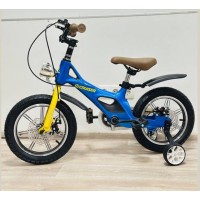 Дитячий велосипед 18 дюймів з додатковими коліщатками для хлопчика Maraton CRUISER ICONIC