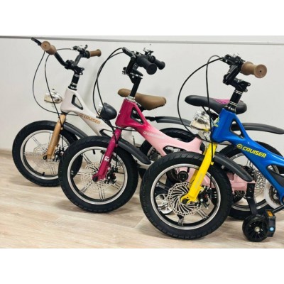 Детский велосипед 18 дюймов с дополнительными колесиками Maraton CRUISER ICONIC