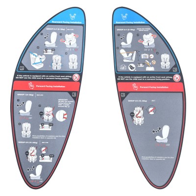 Автокресло детское система Isofix группа 0-1-2-3 поворотное El Camino Everest (ME 1114 Light Gray)